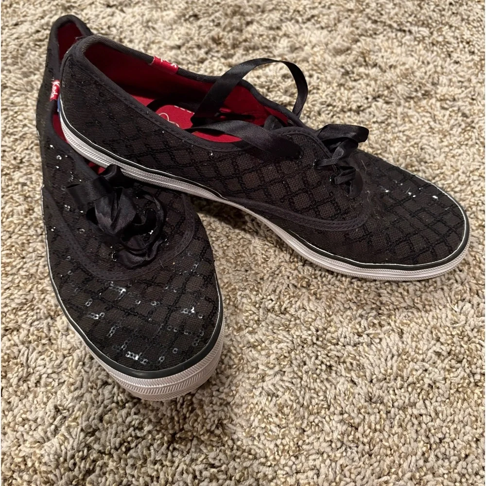 Taylor Swift Black Sequin Keds - Picture 2 of 4